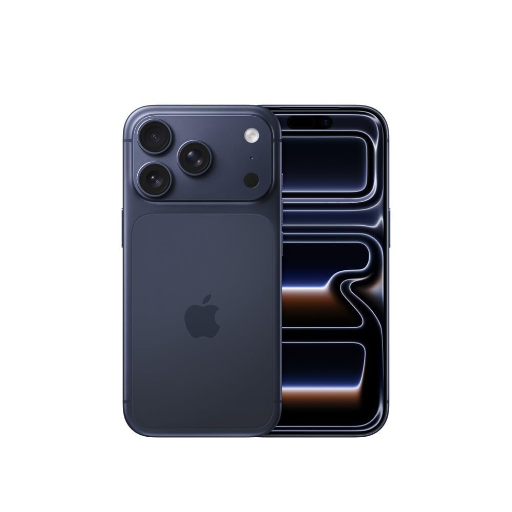 Apple iPhone 17 Pro, US Version, 512GB, eSIM, Deep Blue for Boost Mobile (Renewed Premium)
