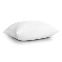 EDOW Throw Pillow Inserts, Set of 4 Lightweight Down Alternative Polyester Pillow, Couch Cushion, Sham Stuffer, Machine Washable. (White, 18x18)