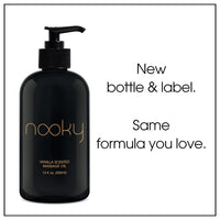 Nooky Vanilla Massage Oil with Fractionated Coconut Oil.16 Ounce