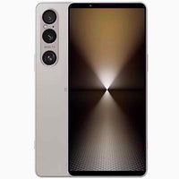 Sony Xperia 1 VI XQ-EC72 5G Dual 512GB 12GB RAM Factory Unlocked (GSM Only | No CDMA – not Compatible with Verizon/Sprint) Global Version Smartphone – Platinum Silver