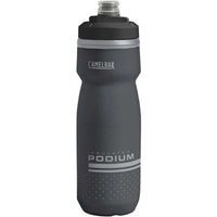 CamelBak Podium Chill Insulated Bike Squeeze Water Bottle, Cold Retention for Cycling, 21oz, Black