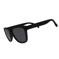 goodr A Unicorn's Calamity Polarized Sunglasses, Medium Sized (OG), Black Solid Frames with Black Non-Reflective Glare Reducing Lenses, UV400 Protection, No Slip, No Bounce