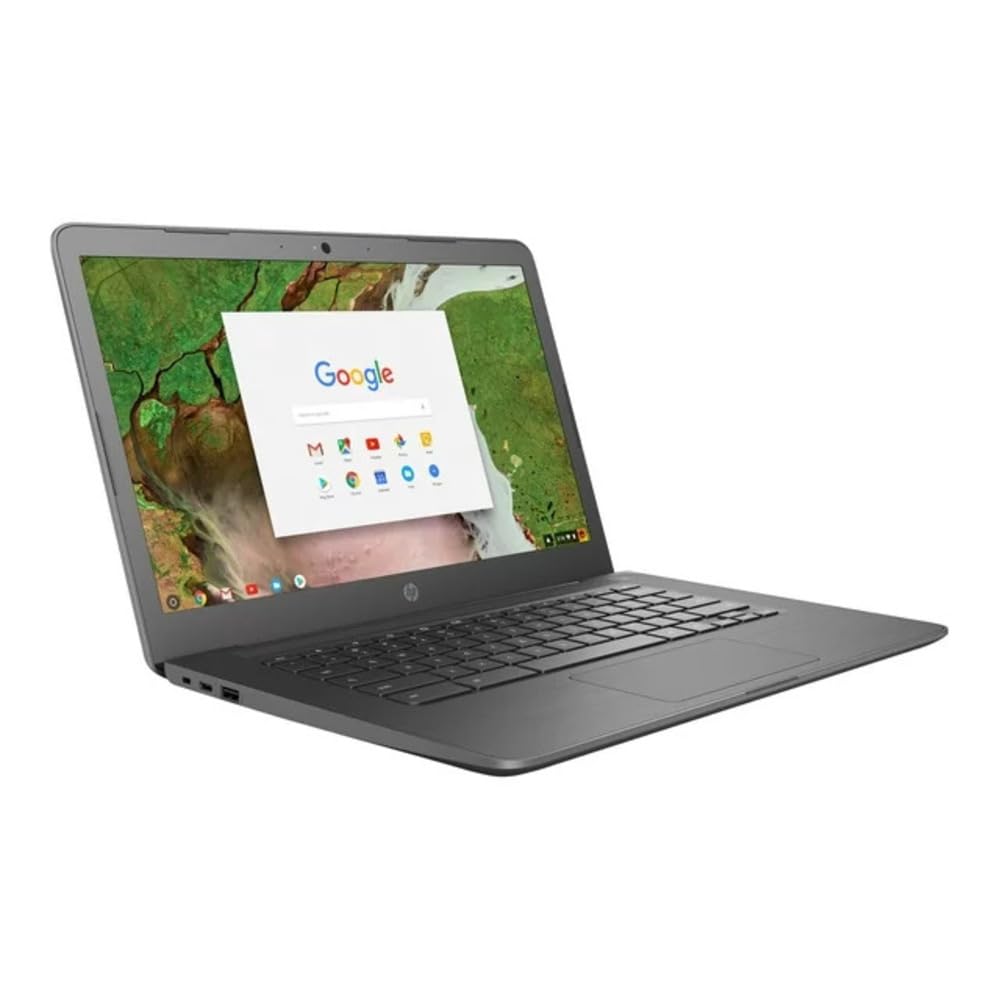HP 14-inch Chromebook HD Touchscreen Laptop PC (Intel Celeron N3350 up to 2.4GHz, 4GB RAM, 32GB Flash Memory, WiFi, HD Camera, Bluetooth, Up to 10 hrs Battery Life, Chrome OS , Black)