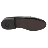 Florsheim Pisa Moc Toe Tassel Loafer Men's Slip On, 9.5 D(M) US, Black