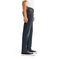 Levi's Men's 505 Regular Fit Jeans (Also Available in Big & Tall), Dark Stonewash, 36W x 32L