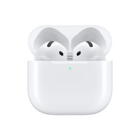 Apple AirPods 4 Wireless Earbuds, Bluetooth Headphones, Personalized Spatial Audio, Sweat and Water Resistant, USB-C Charging Case, H2 Chip, Up to 30 Hours of Battery Life, Effortless Setup for iPhone