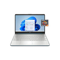 HP 15.6" Laptop, FHD, AMD R5-5500U, 8GB RAM, 256GB SSD, USB Type-C and USB Type-A, HDMI, Built-in Microphone/Webcam, Windows 11, Spruce Blue