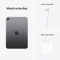 Apple iPad mini (6th Generation): A15 Bionic, 8.3-inch Liquid Retina Display, 64GB, Wi-Fi 6, 12MP front/12MP Back Camera, Touch ID, All-Day Battery Life – Space Gray