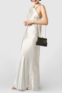 BABEYOND 1920s Flapper Peacock Clutch Vintage Gatsby Sequined Evening Handbag Beaded Bag