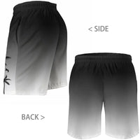 Lzzidou Men's Swim Trunks Mesh Lining Bathing Suit 8 Inch Inseam Swimsuits Hawaiian Beach Shorts with Pockets