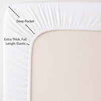 Exotic Linen King Size Sheets Set - 4 Piece Set - Hotel Luxury Bed Sheets - Extra Soft - 10" Deep Pockets - Easy Fit - Breathable & Cooling - Comfy -White Solid - 100% Cotton Sheets - 4 PC