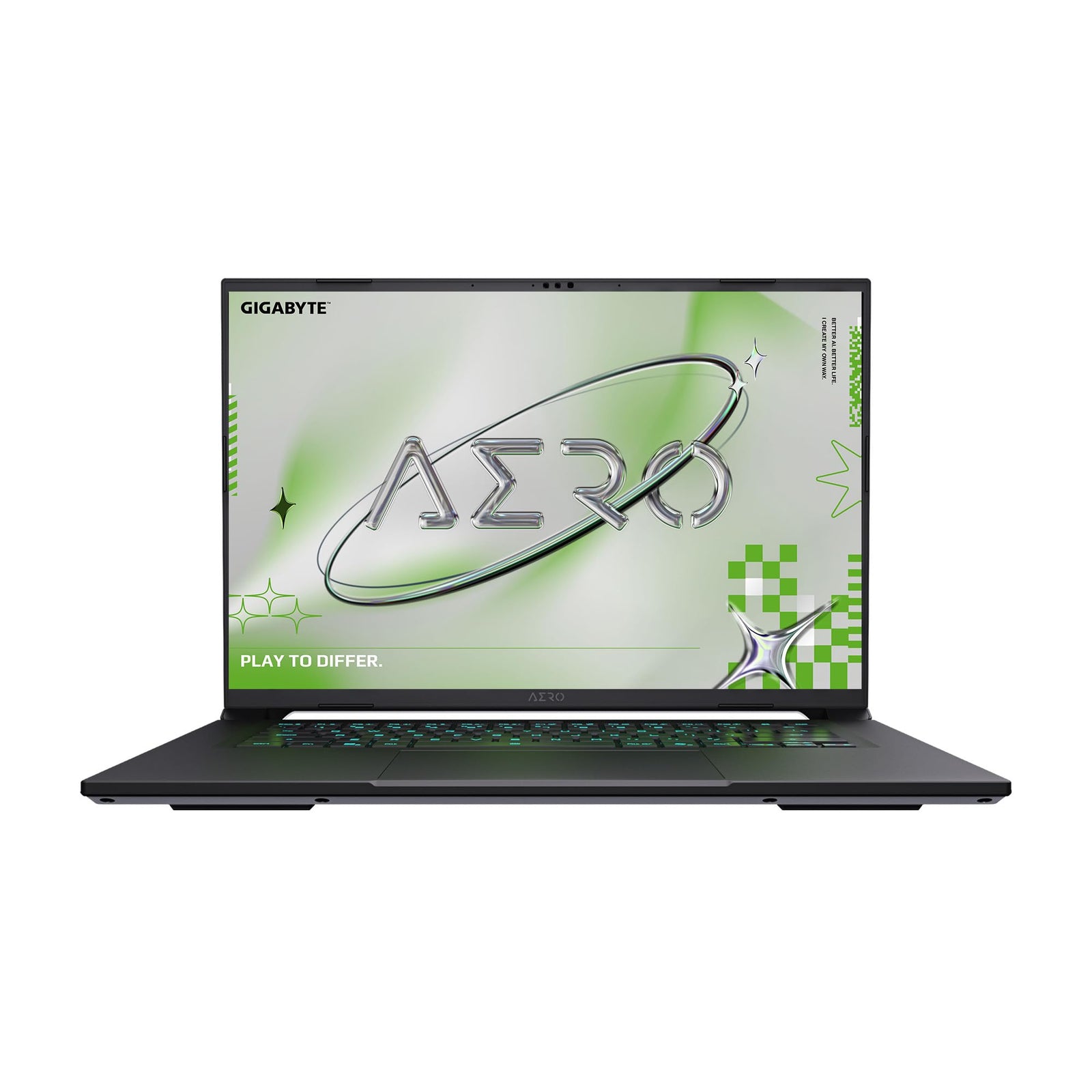 GIGABYTE AERO X16, Copilot+ PC - 165Hz 2560x1600 WQXGA - NVIDIA GeForce RTX 5070 - AMD Ryzen AI 7 350-1TB SSD with 32GB DDR5 RAM - Windows 11 Home - Lunar White