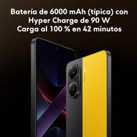XIAOMI Poco X7 PRO 5G + 4G LTE (for Tmobile Mint Tello & Global) (256GB + 8GB) Ai 6.67" 50MP Gamers Phone NFC Dual sim Unlocked Model 2412DPC0AG (Black)