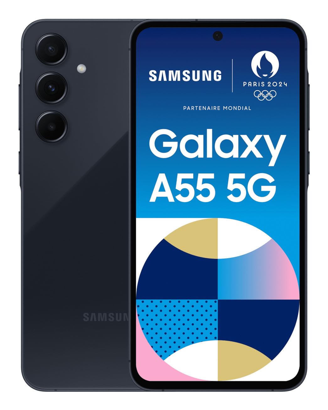 Samsung A55 5G Enterprise Edition 16.8 cm (6.6") Hybrid Dual, W129144155 (16.8 cm (6.6) Hybrid Dual SIM Android 14 USB Type-C 8 GB 128 GB 5000 mAh Navy)