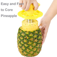 SameTech Easy Kitchen Tool Fruit Pineapple Peeler Corer Slicer Cutter