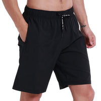 HOdo Mens Swim Trunks with Mesh Liner 9" Quick Dry Swim Shorts Bathing Suits for Men Swimwear Board Shorts wiht Pockets Black L