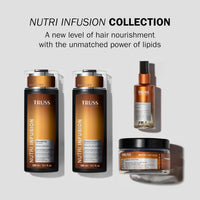 TRUSS Nutri Infusion Hair Shampoo for Women - Cleansing Shampoo for Dry, Damaged Hair - Restores Natural Moisture Balance with Myrica Fruit Wax & Miracle Oils (10.14 fl oz)