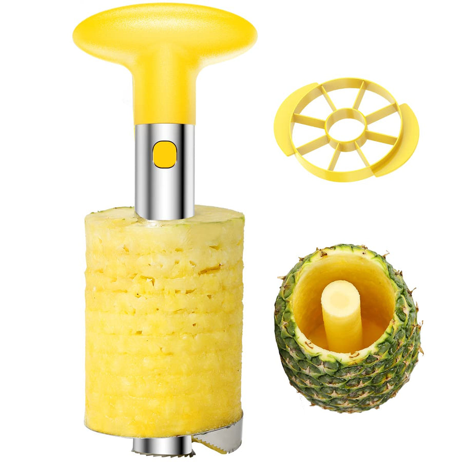 SameTech Easy Kitchen Tool Fruit Pineapple Peeler Corer Slicer Cutter