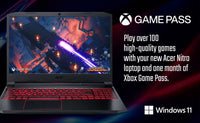 Acer Nitro 5 AN515-55-53E5 Gaming Laptop | Intel Core i5-10300H | NVIDIA GeForce RTX 3050 GPU | 15.6" FHD 144Hz IPS Display | 8GB DDR4 | 256GB NVMe SSD | Intel Wi-Fi 6 | Backlit Keyboard