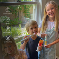 SuperTeeth Hydroxyapatite Toothpaste, Fluoride-Free, Fresh Breath, Adults & Kids, Strawberry Flavored