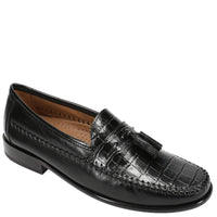 Florsheim Pisa Moc Toe Tassel Loafer Men's Slip On, 9.5 D(M) US, Black