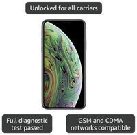 Apple iPhone XS, 64GB, Space Gray - Unlocked (Renewed)