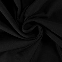 PRIMODA Women's Sexy Neon Asymmetrical Spaghetti Strap Dress Deep V-Neck Sleeveless Bodycon Midi Club Dress(Black,M)