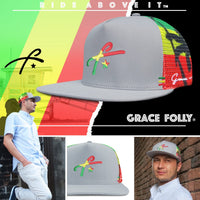 Grace Folly Trucker Hat for Men & Women. Snapback Mesh Caps (US, Alpha, One Size, One Size, Rasta)