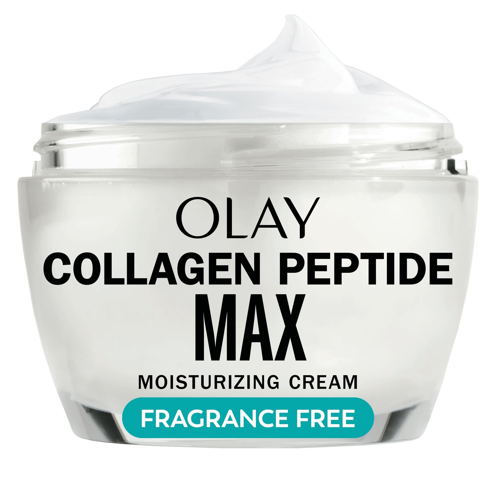 Olay Collagen Peptide Face Moisturizer, Firming Cream for Women, Fragrance-Free, Non-Greasy - Hydrating, Anti-Aging, Anti-Wrinkle, Smoothing of Fine Lines, Tightening Skin Care - Niacinamide, 1.7 Oz