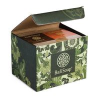 Bali Soap - Natural Handmade Soap Gift Set, 6 Bars, Plant Based Cold Process