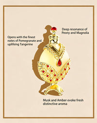 Huibao Arabian Concentrated Perfume Oil, Arabic Perfumes for Women, Arabian Perfumes Oill - Long Lasting Fragrance Perfume Oil (12ml)