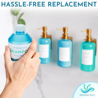 Replacement Refills - Shampoo, Conditioner, Body Wash - Tropical Waterfall