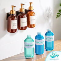Replacement Refills - Shampoo, Conditioner, Body Wash - Tropical Waterfall