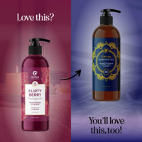 Berry Sensual Massage Oil for Couples - Fun and Fruity Full Body Massage Oil for Date Night with Smooth Gliding Coconut and Sweet Almond Oil with Tempting Berry Scent - Non GMO Gluten Free and Vegan