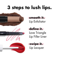 e.l.f. Lip Lacquer, Hydrating Lip Gloss, Non-Sticky Ultra-Shine with Vitamin A & E, Vegan & Cruelty-Free, Wild Rose