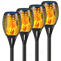 Aityvert Solar Torch Lights, 43" Flickering Flames 96LED Larger & Higher Torch Lights Outdoor Waterproof Landscape Decoration Lighting Dusk to Dawn Auto On/Off for Yard Garden Pathway 4-Pack
