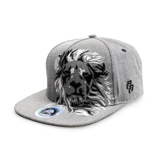 RIOREX Flat Baseball caps 3D Embroidery Hip hop Cap Adjustable Strapback Mens caps Cool 1707B005 (Black)