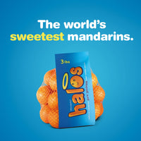 Wonderful Halos Mandarins, Sweet, Seedless, Easy Peel Mandarin Oranges - Healthy Food, Fresh Fruit, 3lb Bag