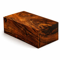 IECAP LLC Desert Ironwood Blanks — 6 x 3 x 2 Inches — Exotic Hardwood Lumber Block for Tool Handles, Knife Handle, Pen Blanks, Carving & DIY Crafts — Natural Ironwood Turning Block for Woodworking
