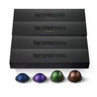 Nespresso Capsules Vertuo, Dark Assortment Variety Pack, Dark Roast Coffee & Espresso, 40-Count Coffee & Espresso Pods, Brews 7.8 oz. and 1.35oz.