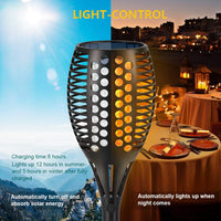 Aityvert Solar Torch Lights, 43" Flickering Flames 96LED Larger & Higher Torch Lights Outdoor Waterproof Landscape Decoration Lighting Dusk to Dawn Auto On/Off for Yard Garden Pathway 4-Pack