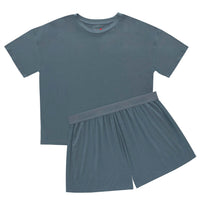 Hanes Women's Originals Supersoft Boxy T-Shirt & Sleep Shorts Set, Comfywear Lounge/Sleepwear