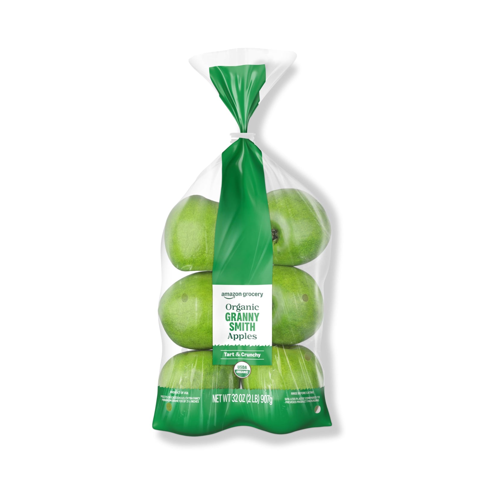 Amazon Grocery, Organic Granny Smith Apples, 2 Lb