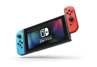 Nintendo Switch with Neon Blue and Neon Red Joy-Con - Handheld Gaming Console