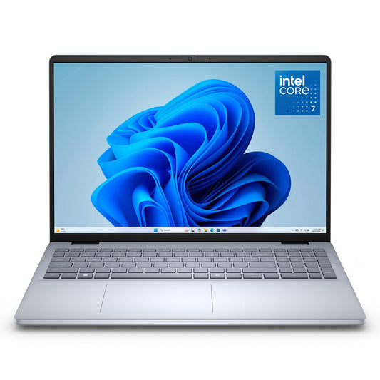 Dell 16 Laptop DC16251-16.0-inch 16:10 2K Touchscreen Display, Intel Core 7 150U Processor, 16GB DDR5 RAM, 1TB SSD, Intel Graphics, Windows 11 Home, 1 Year Basic Onsite Service, Cloud Blue