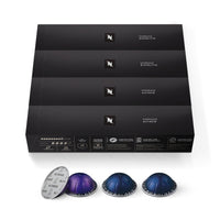 Nespresso Capsules Vertuo, Espresso Bold Variety Pack, Medium and Dark Roast Espresso Coffee, 40-Count Espresso Pods, Brews 1.35oz.