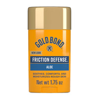 Gold Bond Friction Defense Stick, Anti Chafing Stick with Aloe to Soothe, Comfort & Moisturize Chafed Skin, 1.75 oz.