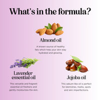 Aromatherapy Sensual Massage Oil for Couples - Relaxing Lavender Massaging Oil for Massage Therapy with Vitamin E Jojoba & Sweet Almond - Naturally Scented Vegan Non GMO & Gluten Free (8 Fl Oz)