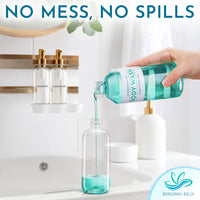 Replacement Refills - Shampoo, Conditioner, Body Wash - Tropical Waterfall