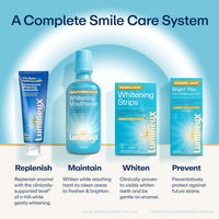 Lumineux Teeth Whitening Strips - 21 Treatments (3 Months) - Peroxide Free - Enamel Safe for Whiter Teeth - Whitening Without The Sensitivity - Dentist Formulated - Sensitivity